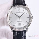 AAA Swiss Replica Jaeger-LeCoultre Master Ultra Thin Cal.9015 Silver Dial Watch 40mm